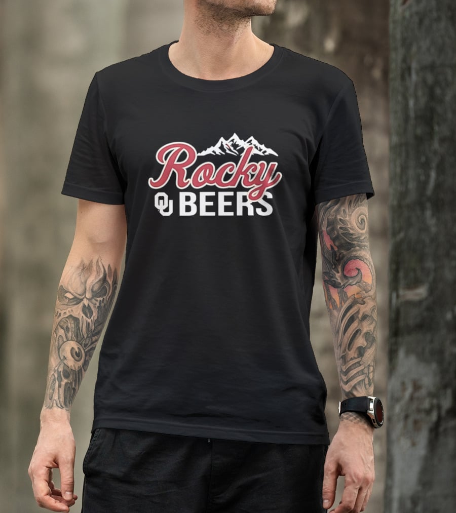 Rocky Beers OU Oklahoma Sooners College Sports T-Shirt