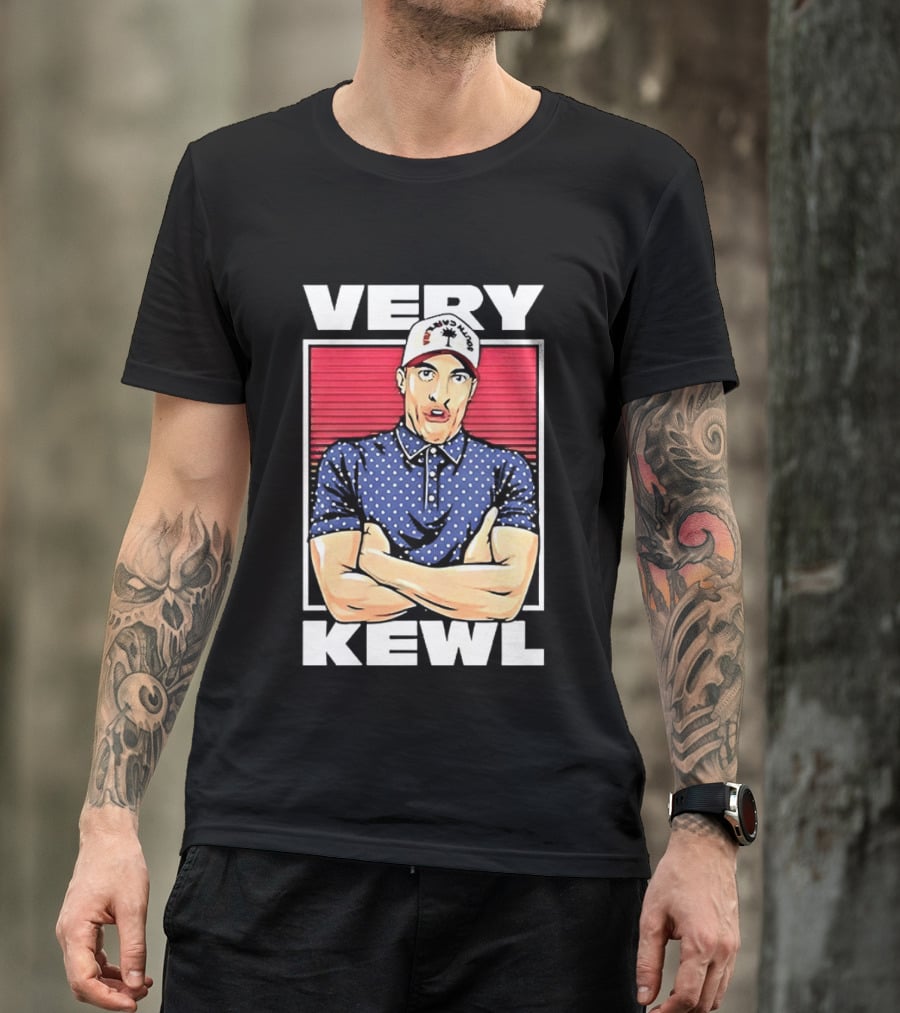 Very Kewl South Carolina Palm Tree Polka Dot Polo T-Shirt