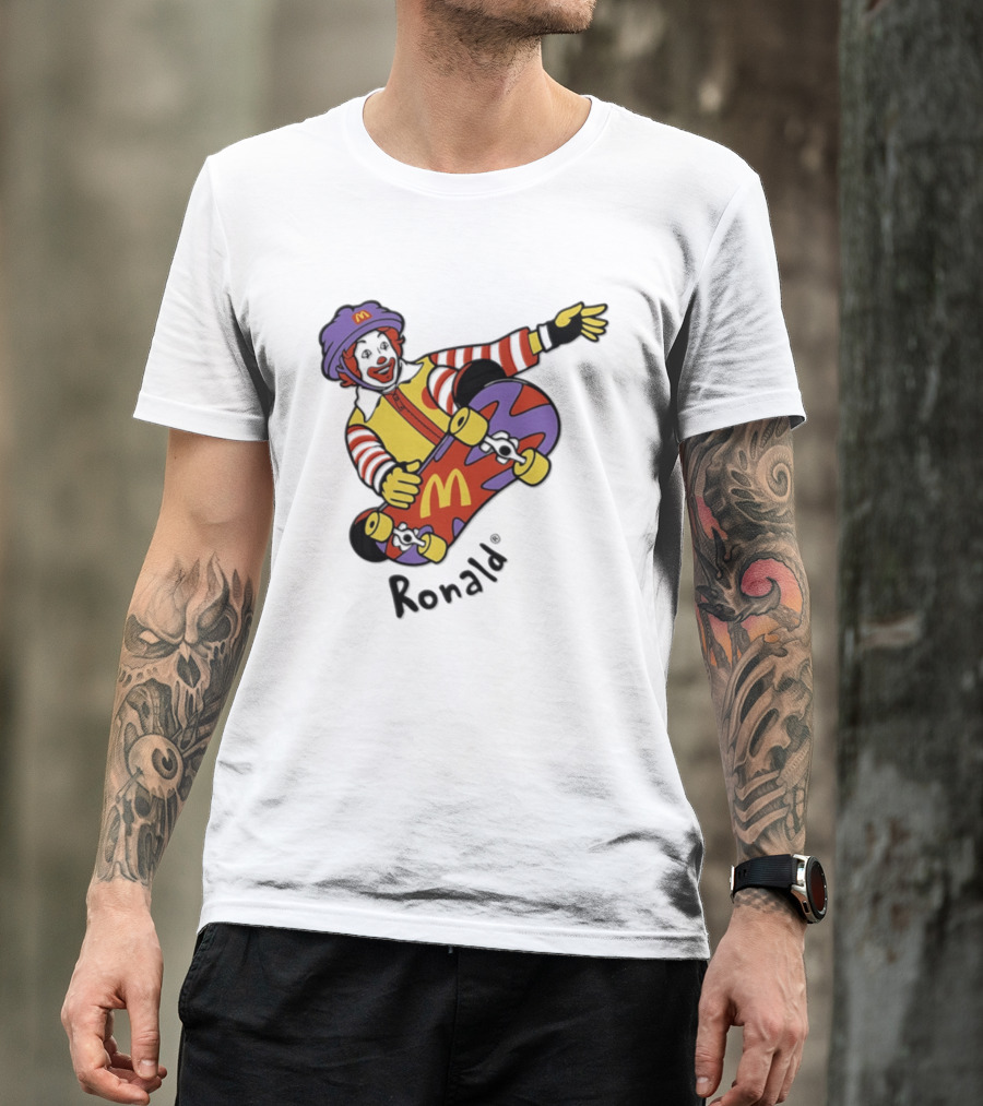 Ronald McDonald Skateboarding McDonald's Fun T-Shirt
