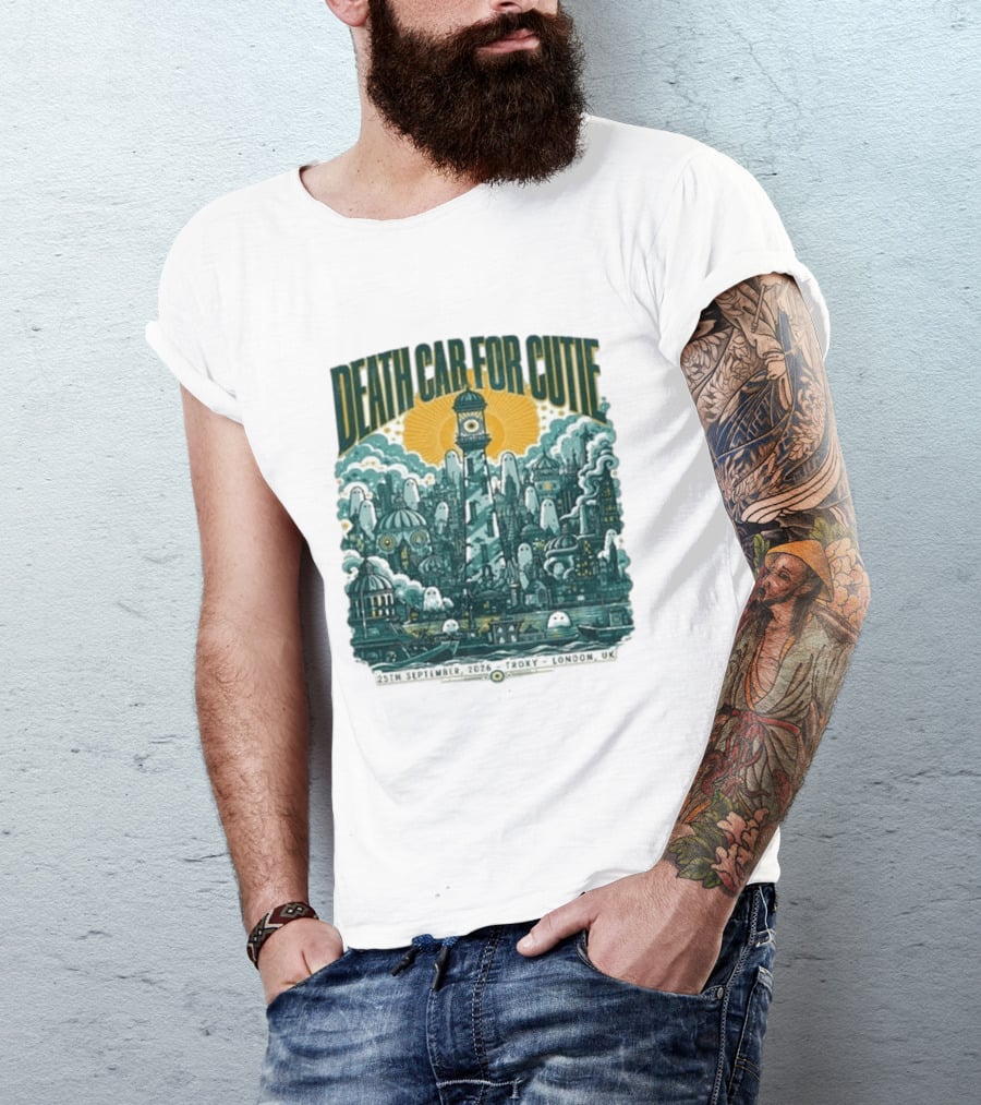 Death Cab For Cutie 25th September 2026 Troxy London UK T-Shirt
