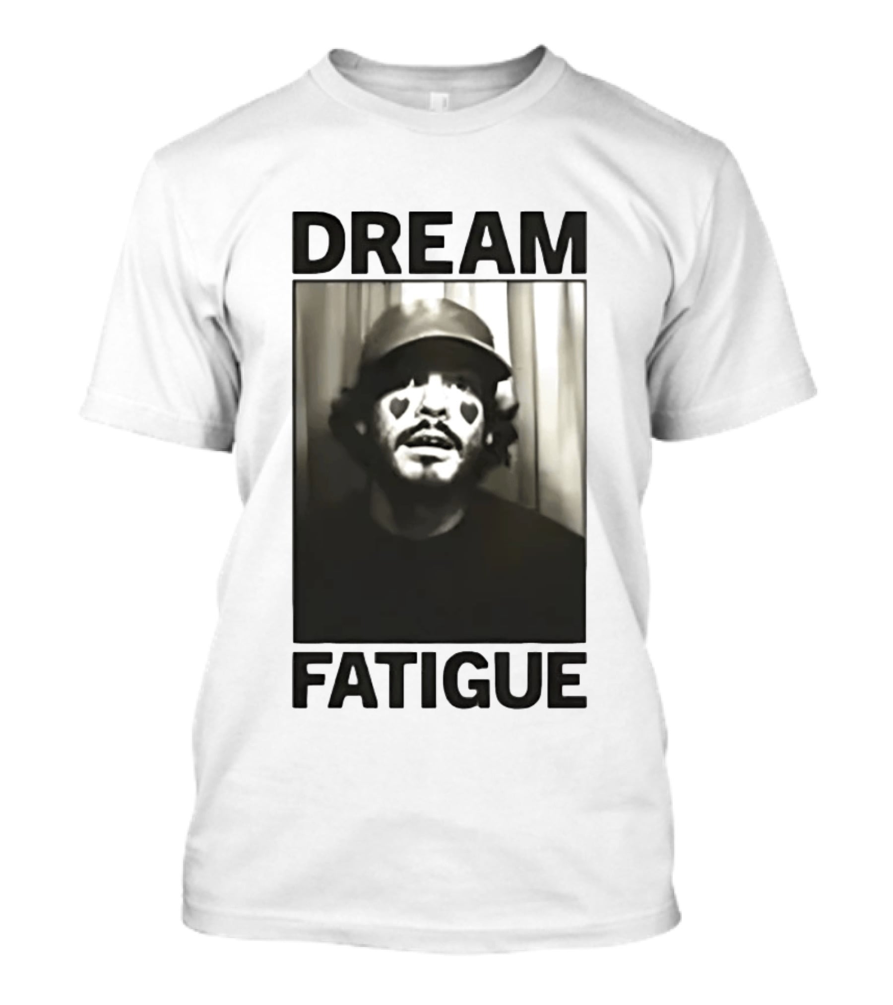 Dream Fatigue Heart Eyes Minimalist Aesthetic T-Shirt