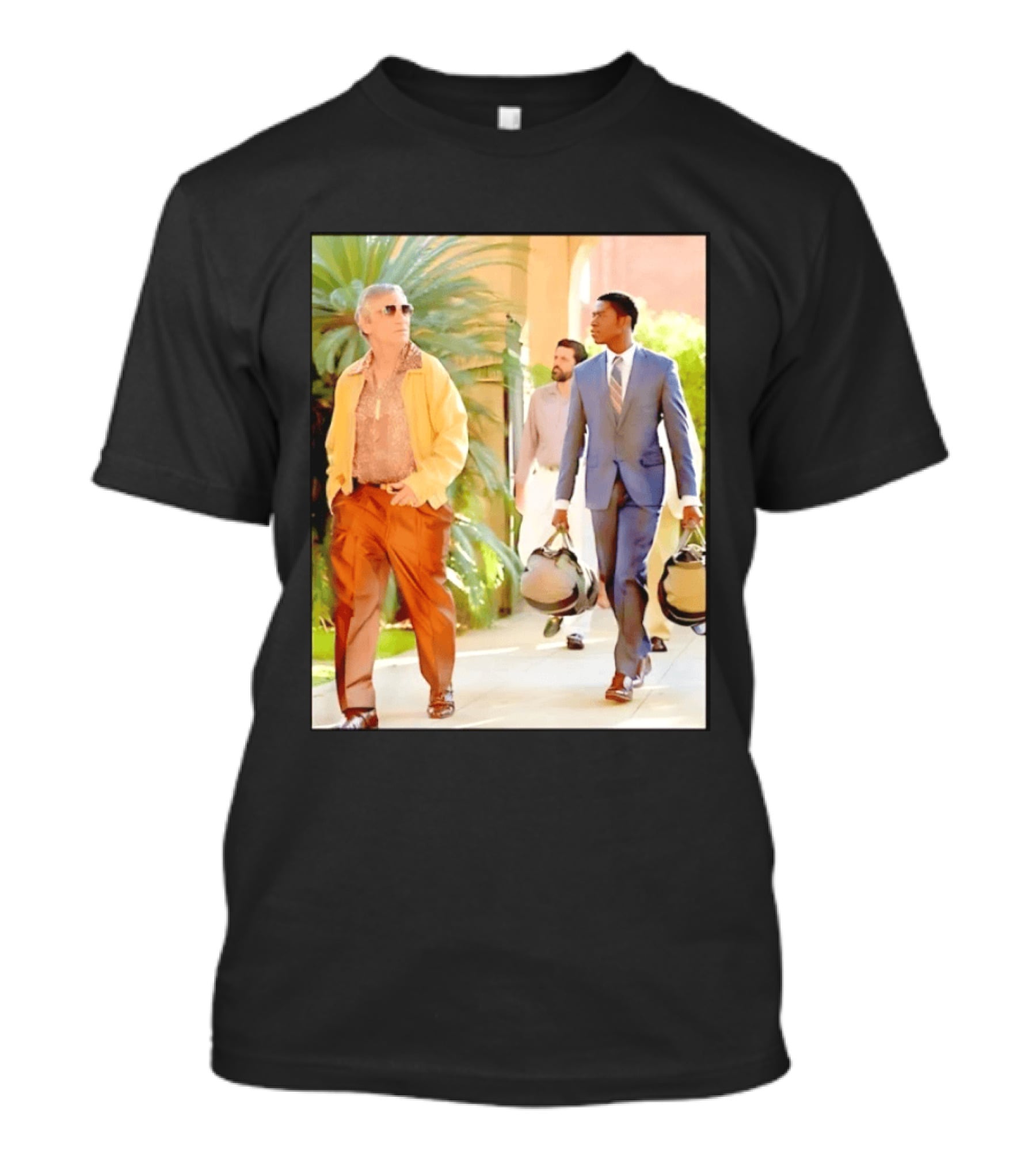 Snowfall TV Series Characters Franklin Saint Teddy McDonald Fashion Outfits T-Shirt