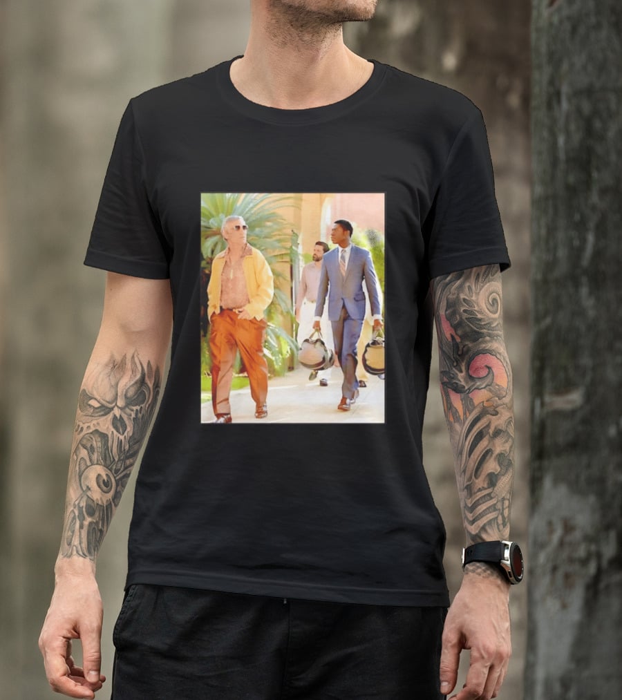 Snowfall TV Series Characters Franklin Saint Teddy McDonald Fashion Outfits T-Shirt