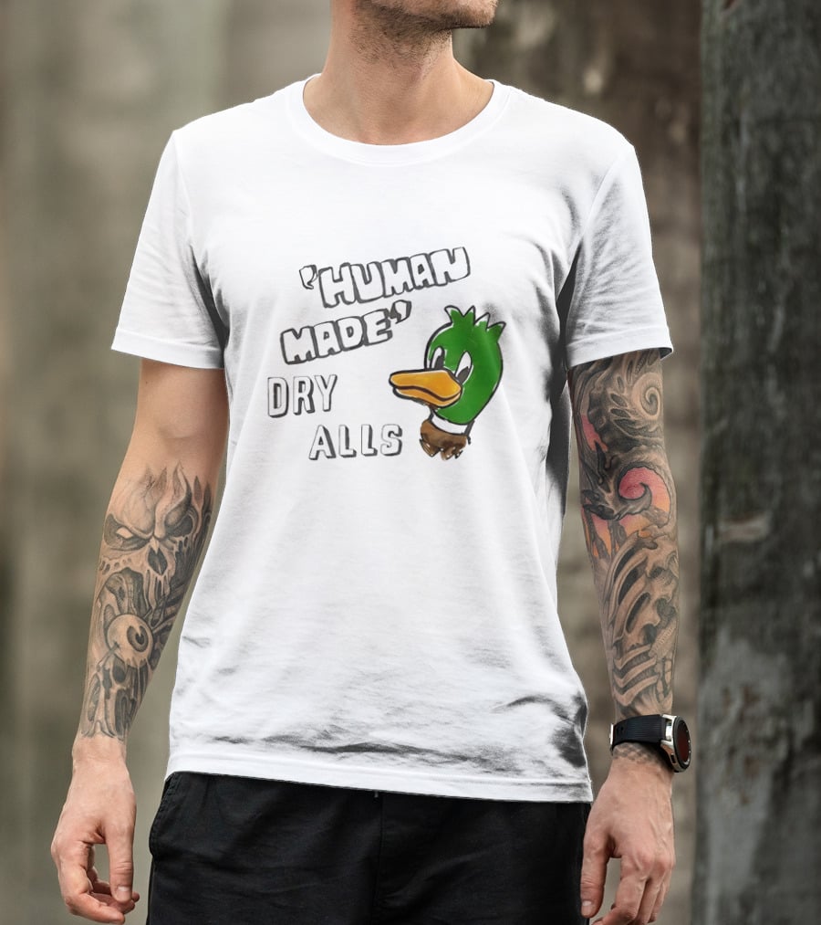 Human Made Dry Alls Duck Nigo Streetwear T-Shirt