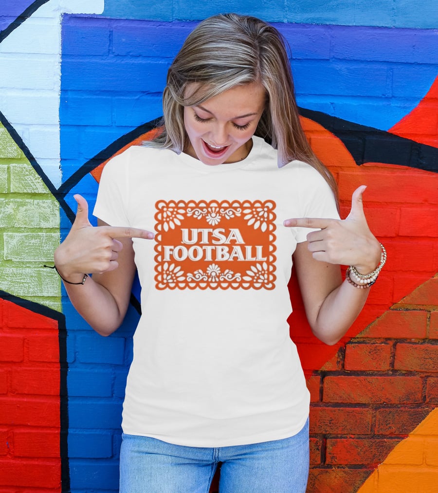 UTSA Football Papel Picado Roadrunners Team Spirit T-Shirt