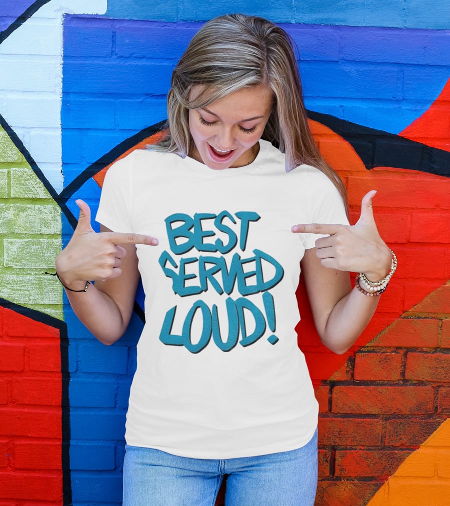 Jacksonville Jaguars Best Served Loud Enthusiast Gear T-Shirt
