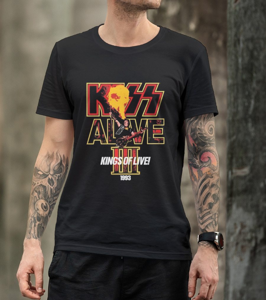 Kiss Alive III Kings Of Live 1993 T-Shirt
