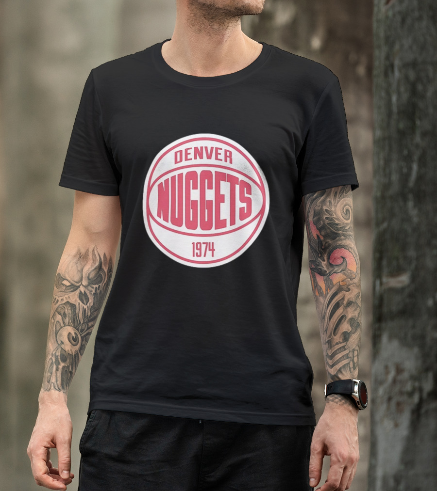Denver Nuggets 1974 Vintage Basketball T-Shirt