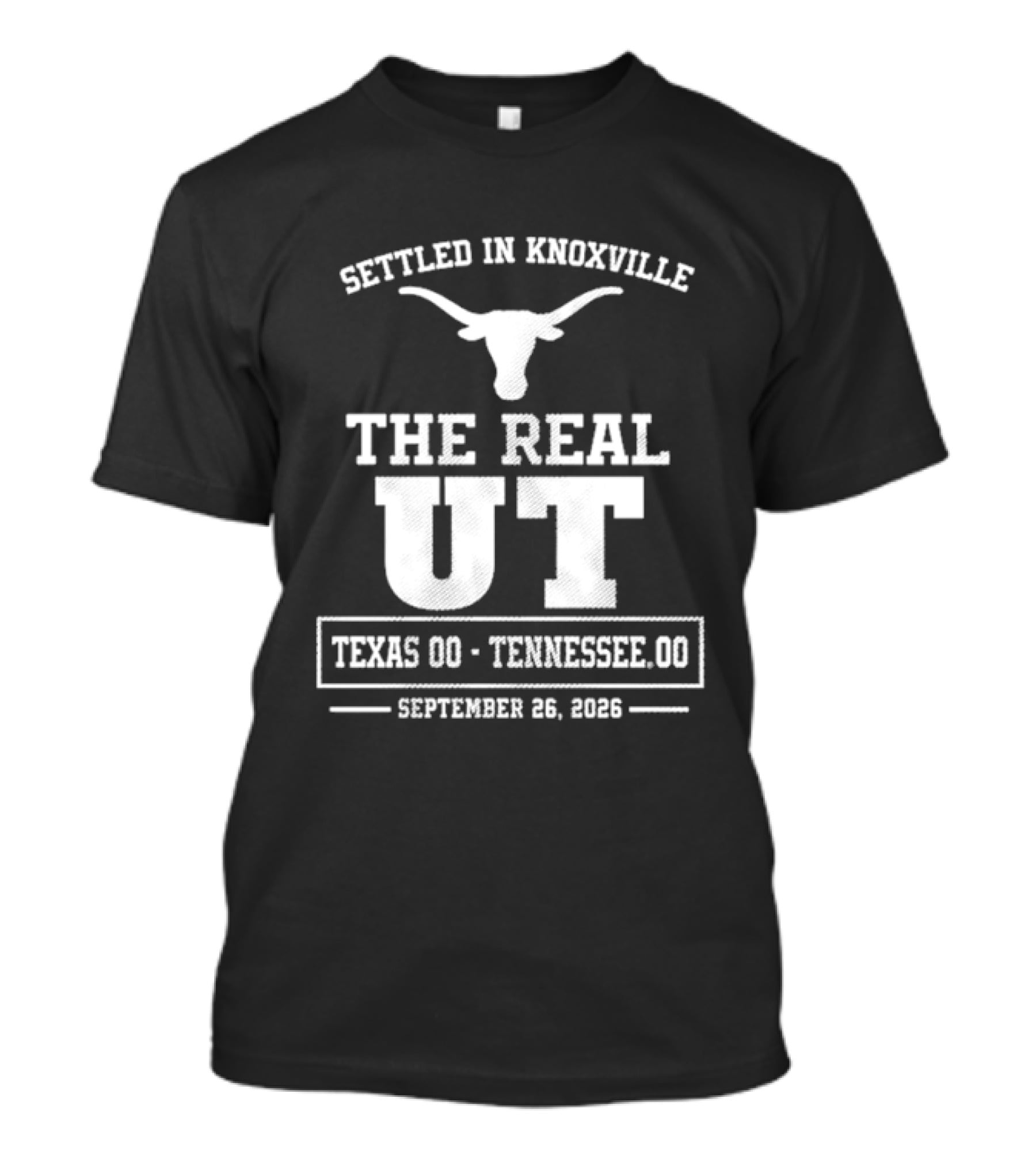 Settled In Knoxville Texas Vs Tennessee Football The Real UT September 16 2023 T-Shirt