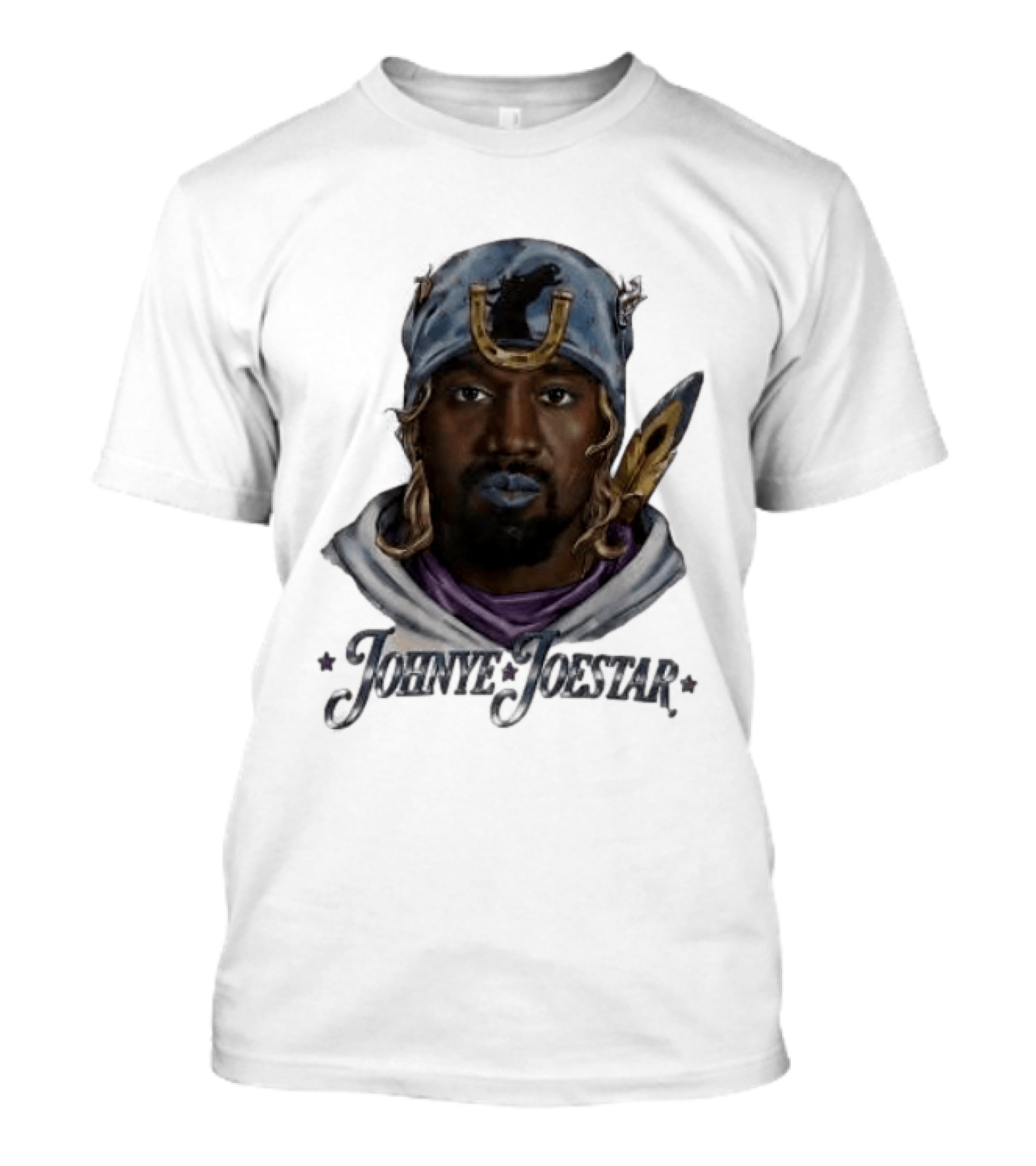 JOHN YE JOESTAR Anime Crossover Character Mashup T-Shirt