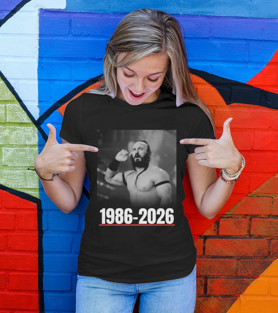 AEW Announced That Benjamin Satterley Known As Pac Passed Away 1986 2026 T-Shirt