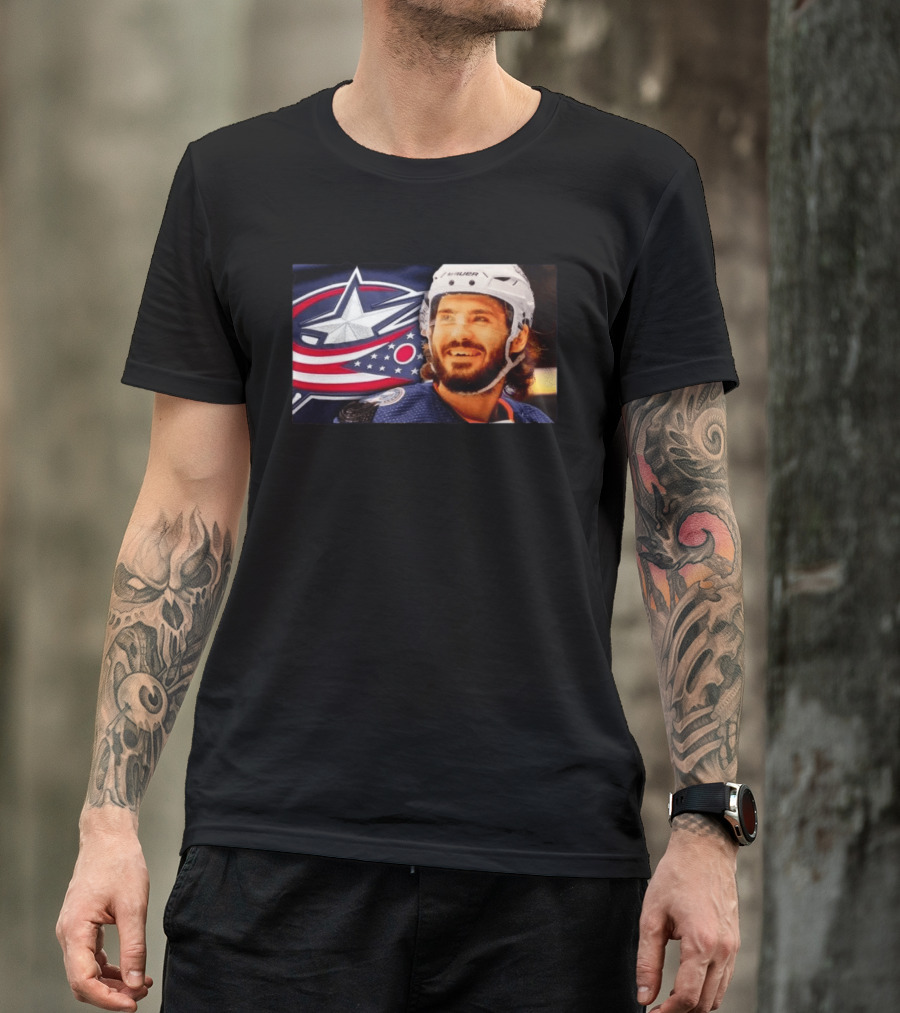 Columbus Blue Jackets Kirill Marchenko Latest Highlights T-Shirt