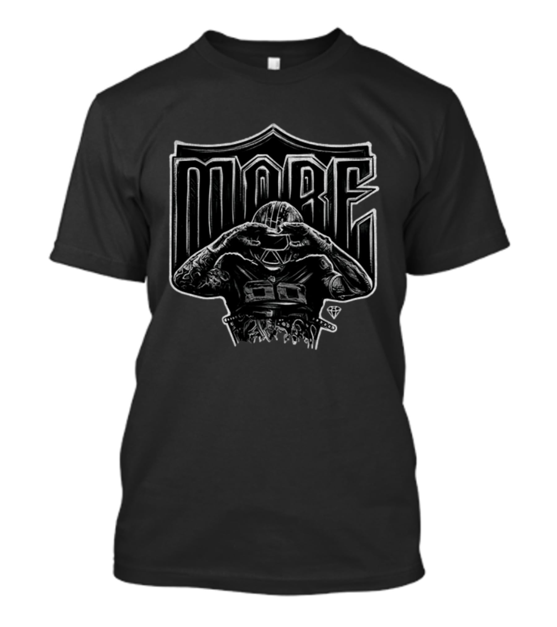 Las Vegas Raiders More Football Player Required NFL T-Shirt