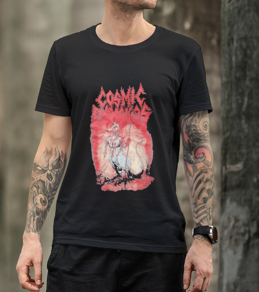 Cosmic Psychos Devil Kangaroo Australian Punk T-Shirt