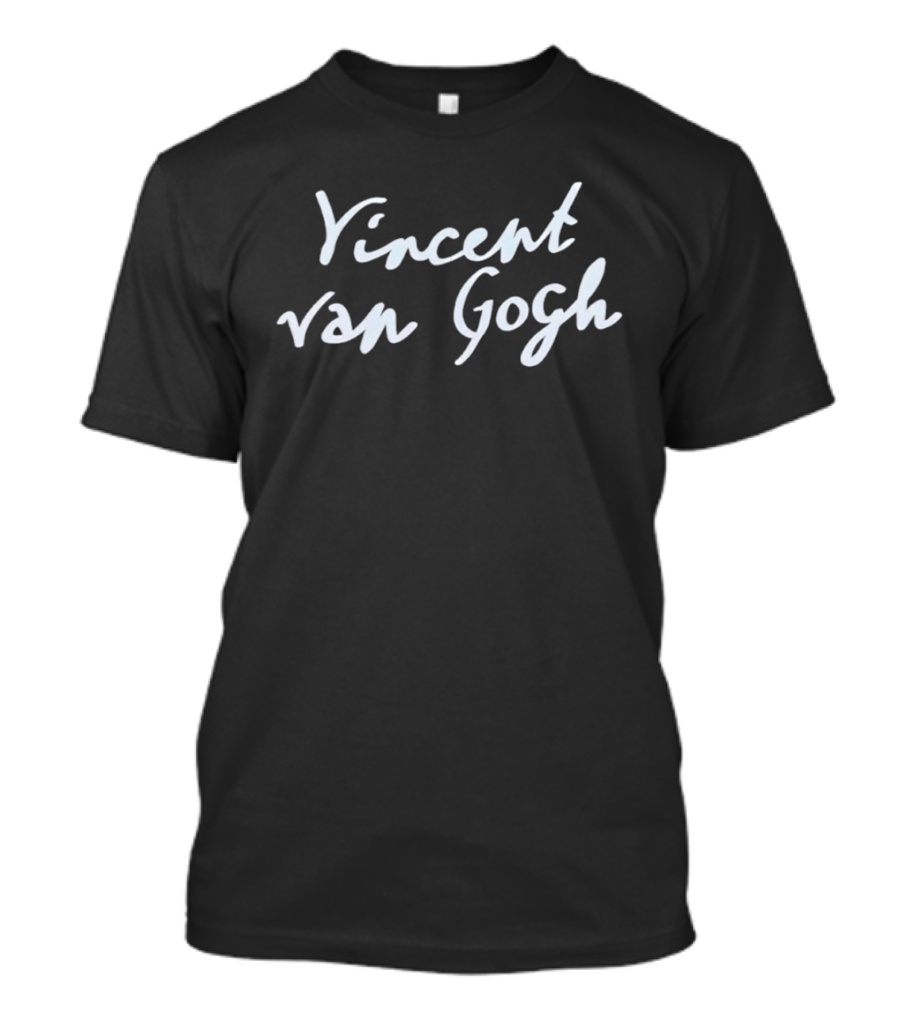Vincent Van Gogh Artist Painter Post Impressionism Handwritten Signature T-Shirt