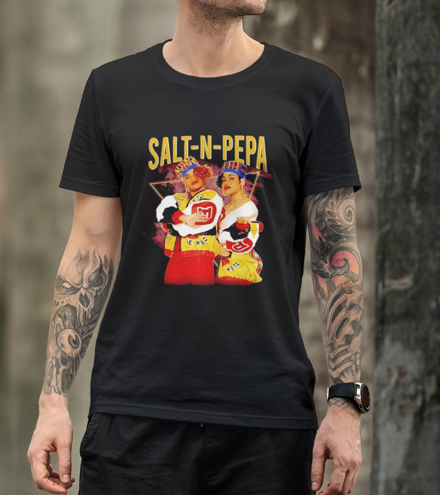 Salt N Pepa Iconic 90s Hip Hop Fashion T-Shirt