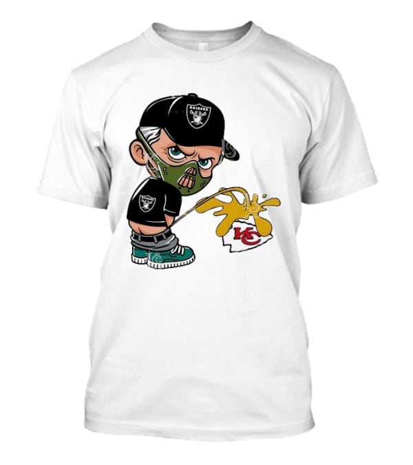 Las Vegas Raiders Fan Prank On Kansas City Chiefs Rivalry T-Shirt