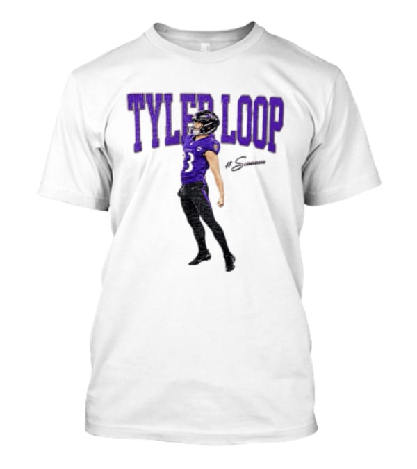 Tyler Loop Siuuuuuu Football The Ravens Player Celebration T-Shirt