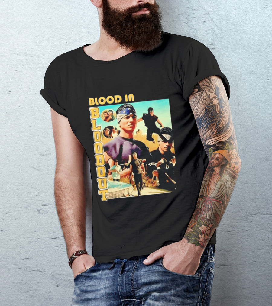 Blood In Blood Out 90s Cult Classic Movie T-Shirt