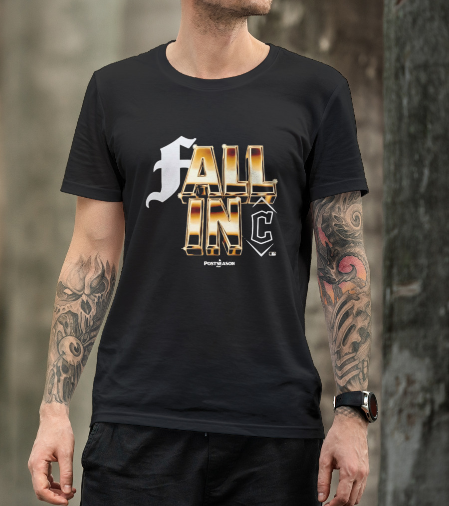 Cleveland Guardians Fall In C 2024 MLB Postseason T-Shirt