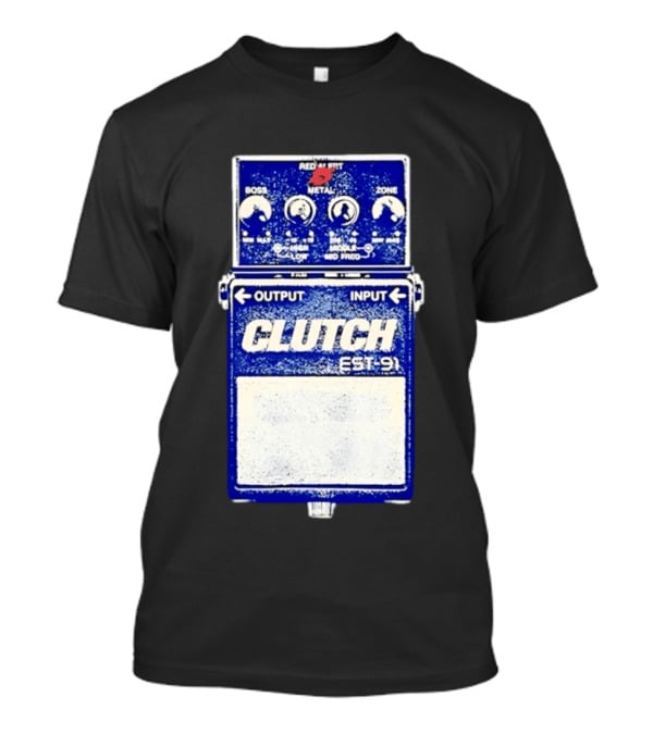 Boss Metal Zone Clutch Est 91 Rock Music Pedal T-Shirt