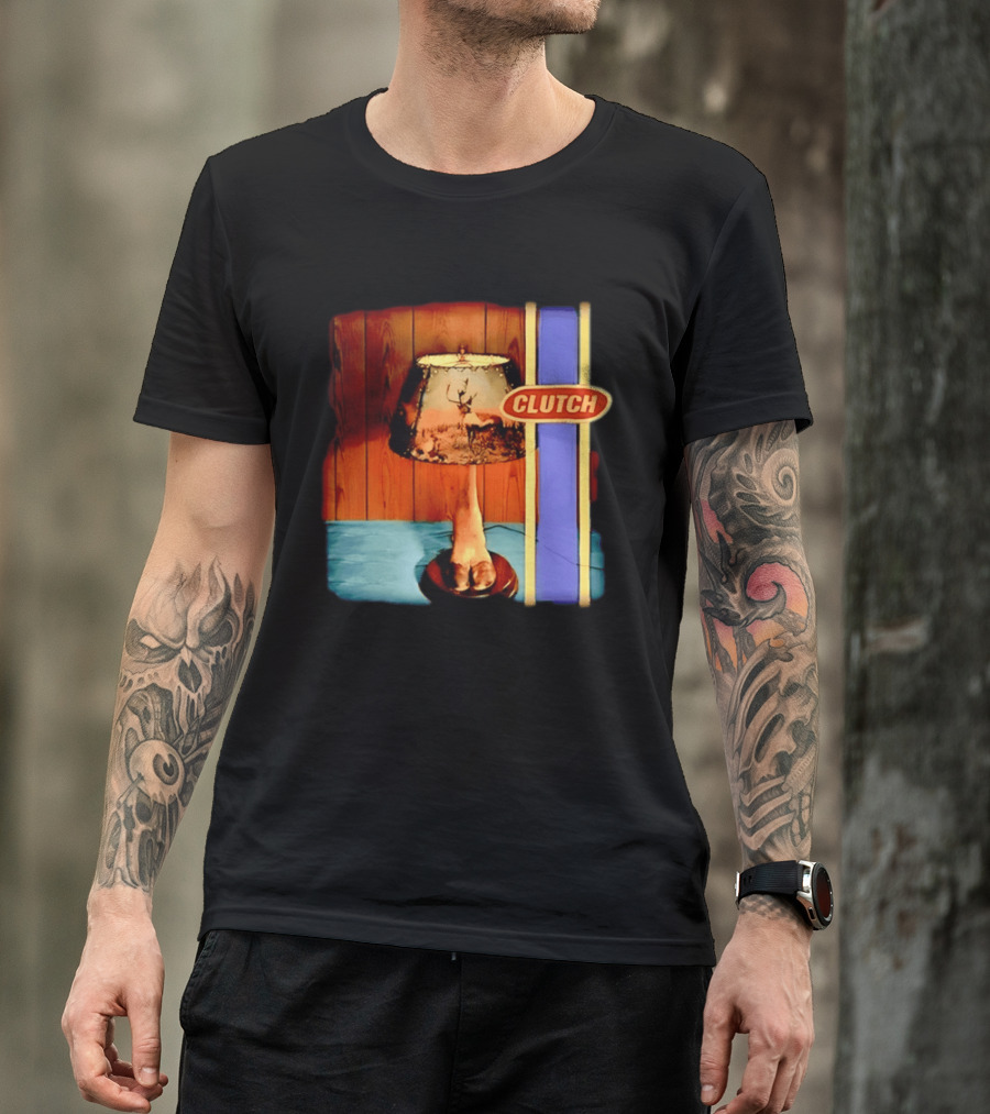 Clutch Lamp Deer Hoof Rock Music Alternative Metal T-Shirt