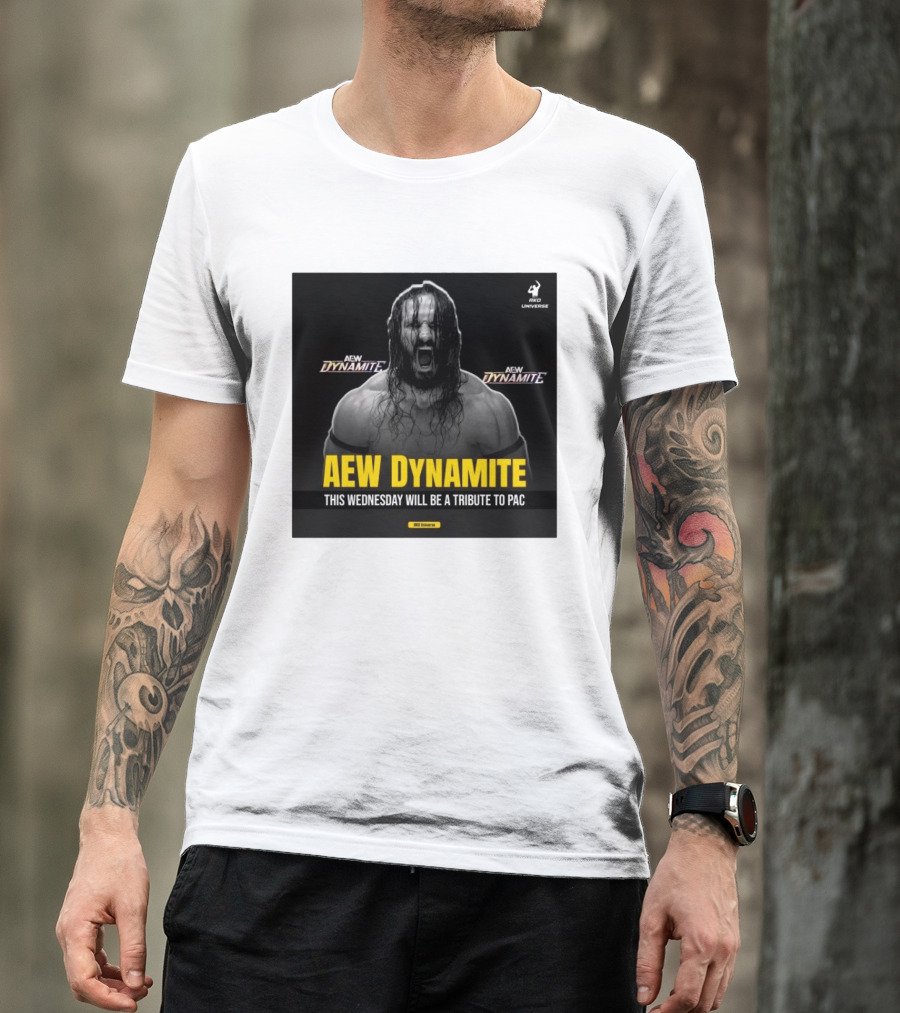 AEW Dynamite This Wednesday Tribute To PAC RKO Universe T-Shirt