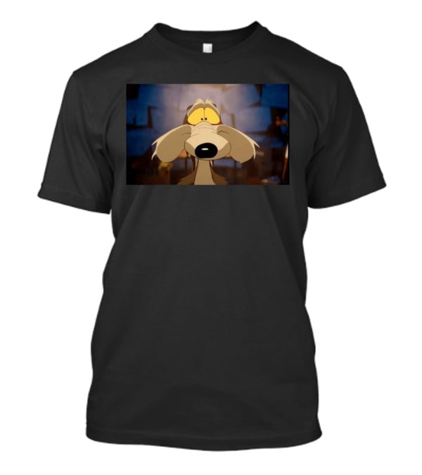 Coyote Vs Acme Release On Digital Tomorrow Animated Character Image T-Shirt