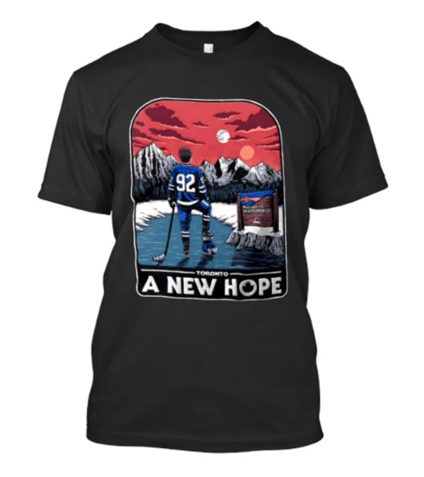 Toronto A New Hope 92 NHL Hockey Sunset Mountain Scene T-Shirt