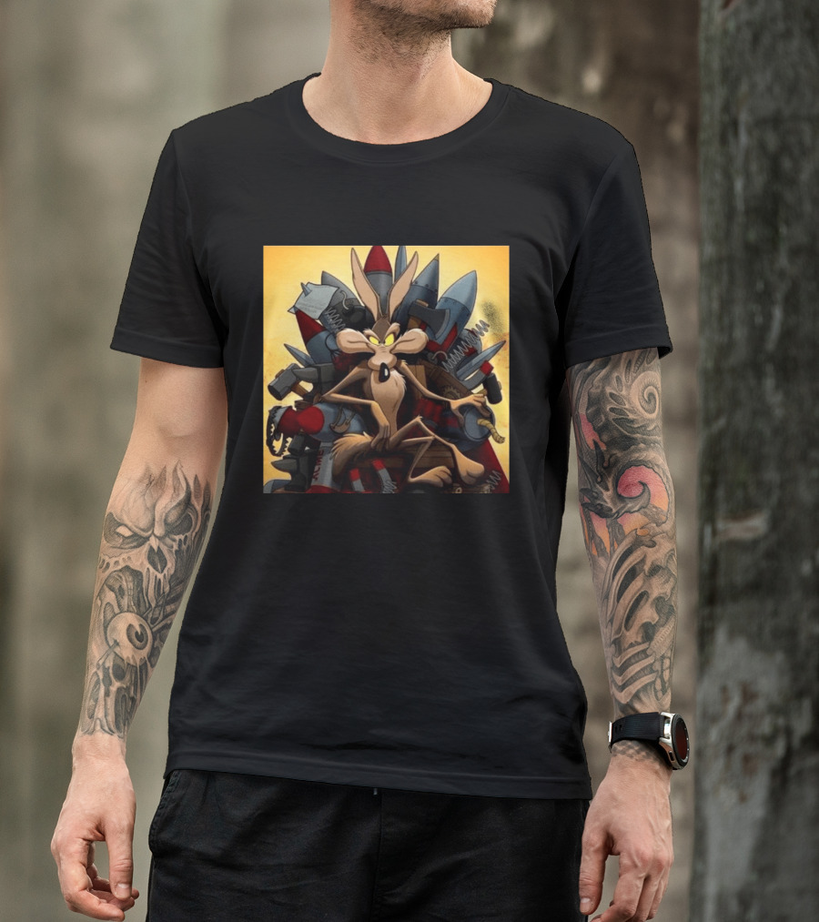 Wile E. Coyote Acme Rockets Digital Release Tomorrow T-Shirt