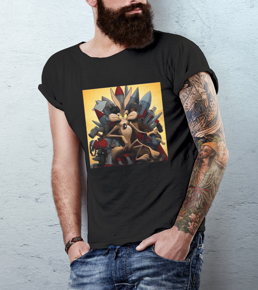 Wile E. Coyote Acme Rockets Digital Release Tomorrow T-Shirt