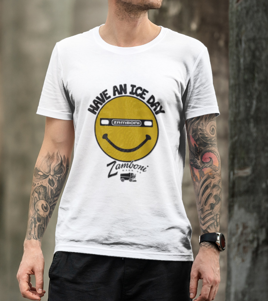Have An Ice Day Smile Zamboni T-Shirt