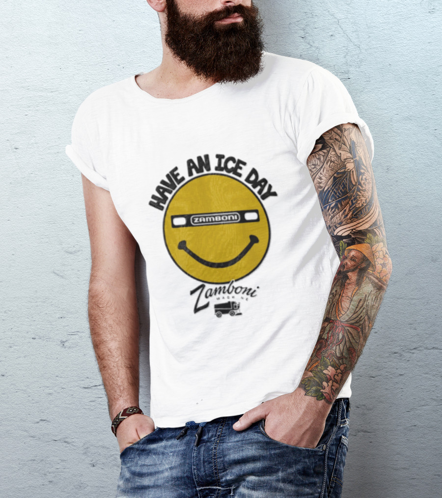Have An Ice Day Smile Zamboni T-Shirt