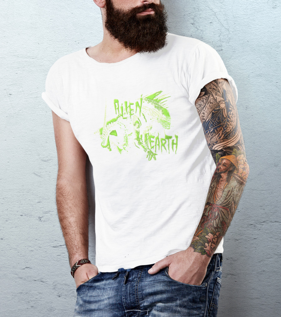 Alien Earth Xenomorph Creature Legendary Movie Monster T-Shirt