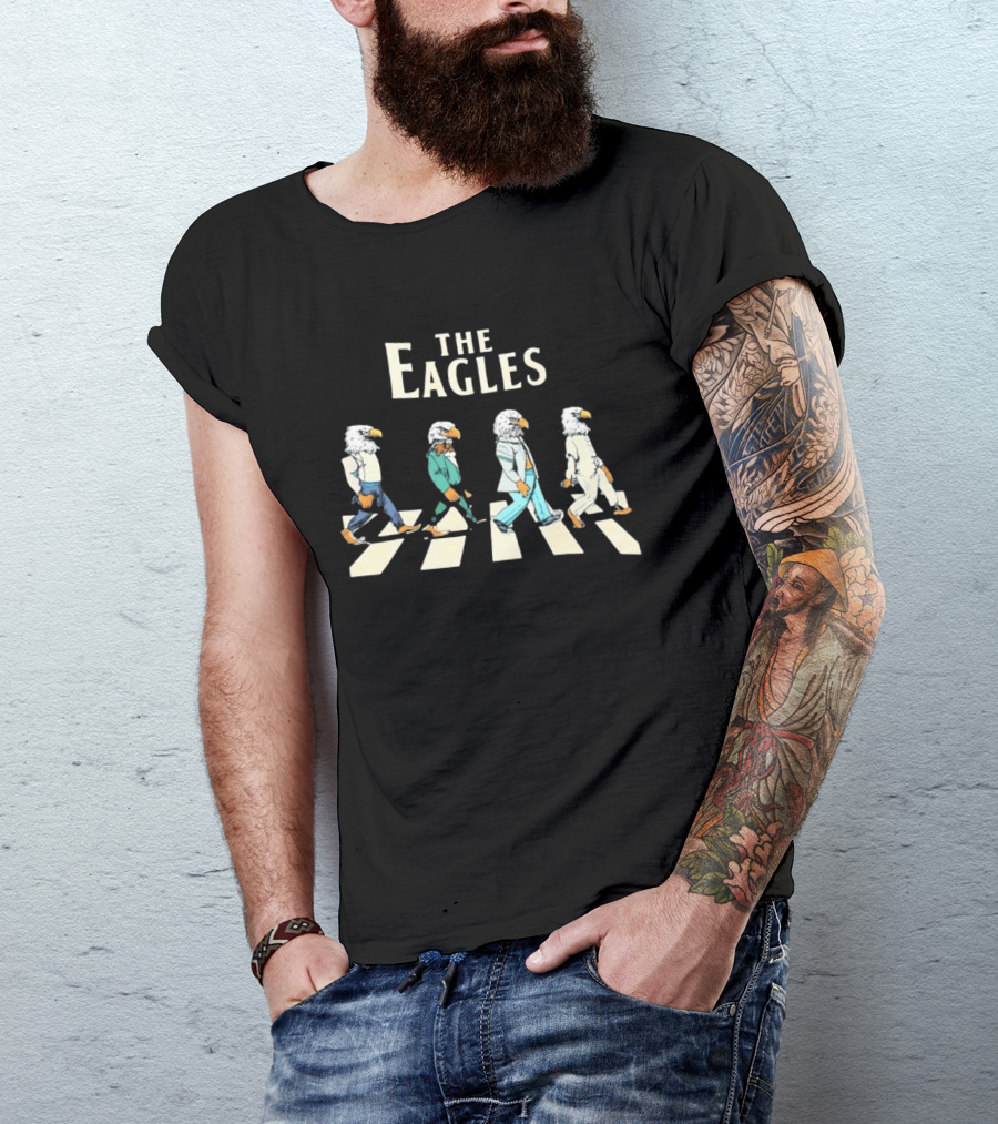 Philadelphia Eagles The Eagles Abbey Road Classic Rock T-Shirt