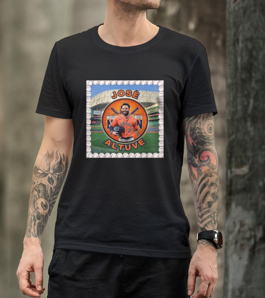 José Altuve Houston Astros Baseball Champion Stadium T-Shirt