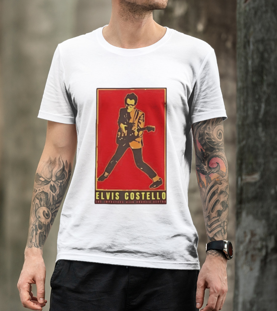 Elvis Costello And The Im S With Charlie Sexton Vintage Music T-Shirt