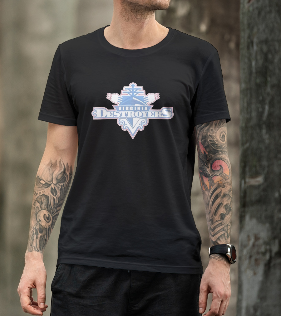 Virginia Destroyers UFL United Football League Team T-Shirt