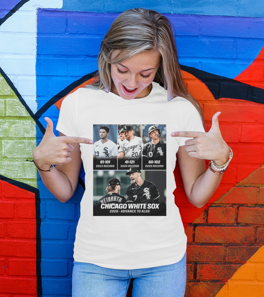 Chicago White Sox 2026 Journey From 61 101 Record To ALDS Triumph T-Shirt