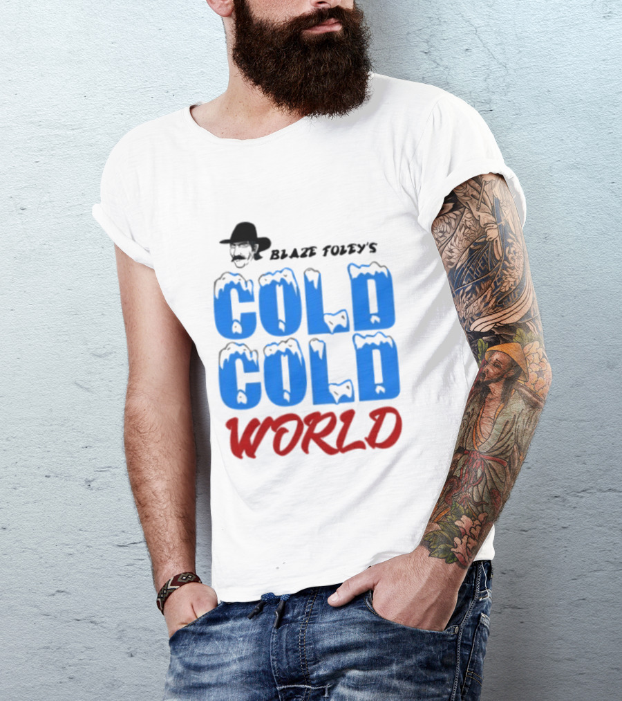 Blaze Foley's Cold Cold World Country Music T-Shirt