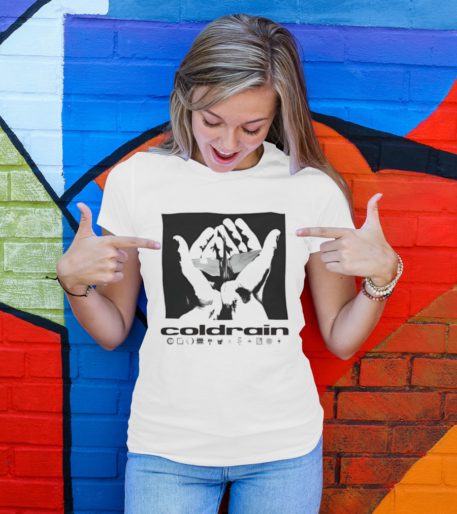 Coldrain Origami Hands Japanese Rock Band T-Shirt