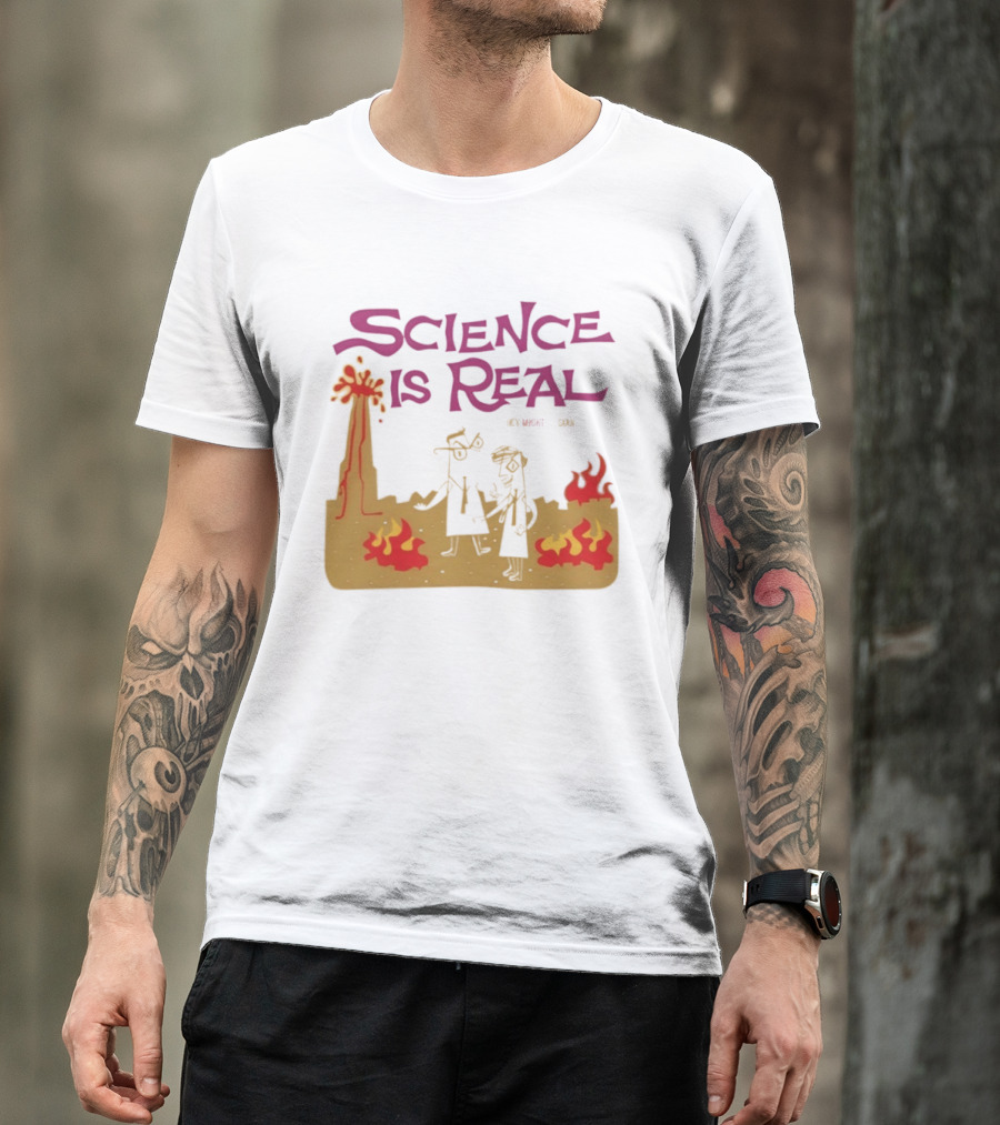 Science Is Real They Might Be Giants Alternative Rock T-Shirt
