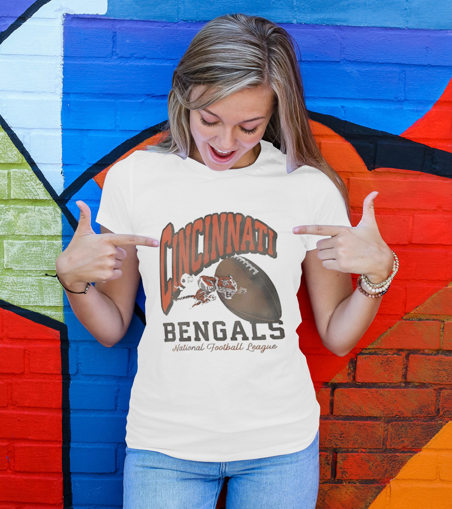 Cincinnati Bengals National Football League Football T-Shirt