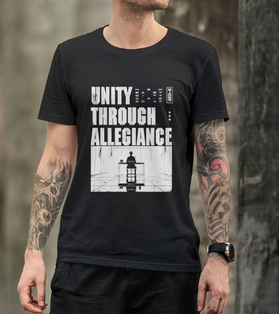 Unity Through Allegiance Neon Starset AIO T-Shirt