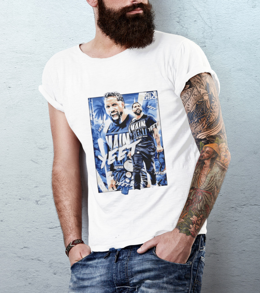 YEET Main Event Jey Uso WWE 2025 T-Shirt