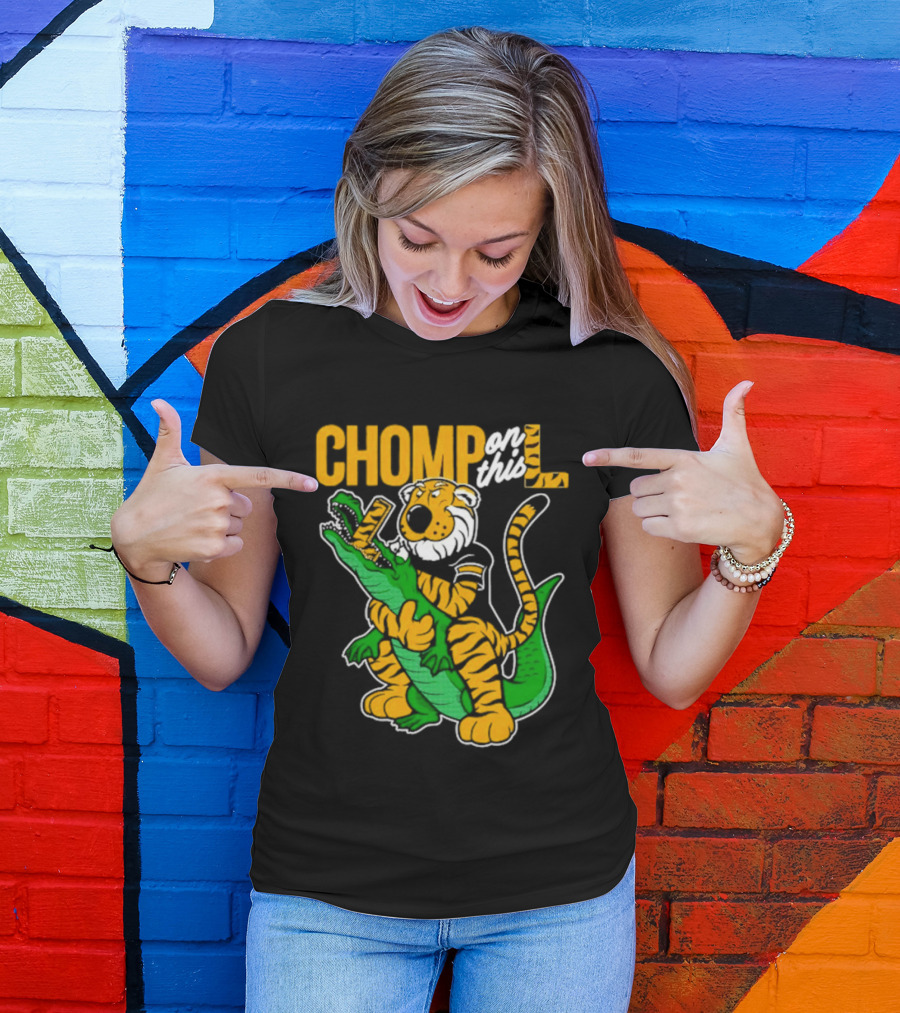 Chomp On This L Mizzou Tigers Beat Gators T-Shirt