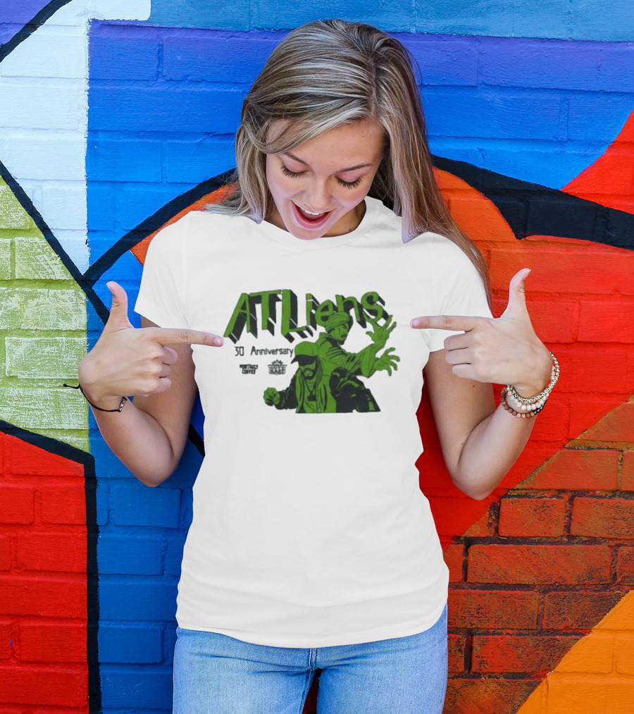 Outkast ATLiens 30th Anniversary Portaely Coffee Hip Hop Legends 90s Rap T-Shirt