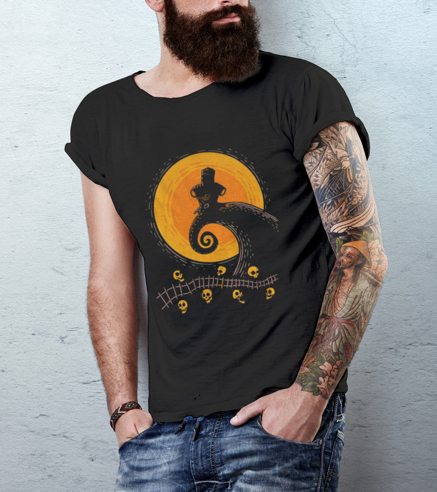 Monty Python And The Holy Grail Meets The Nightmare Before Christmas T-Shirt