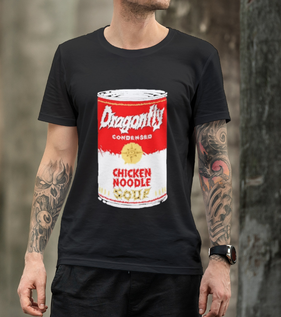 Dragonfly Condensed Chicken Noodle Soup T-Shirt