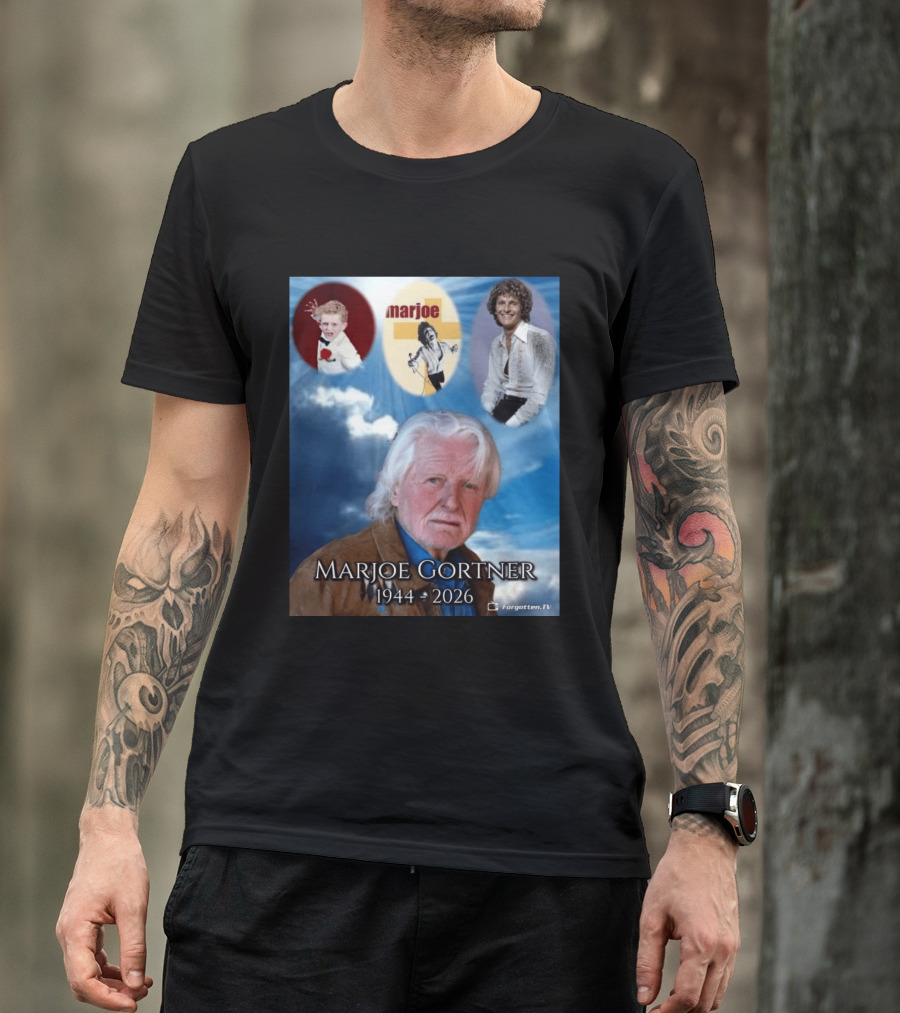 Marjoe Gortner 1944 2026 Forgotten TV Tribute Collage T-Shirt